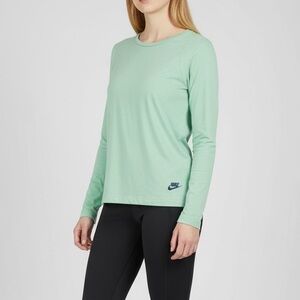 Nike Light Green Crew Neck Shirt